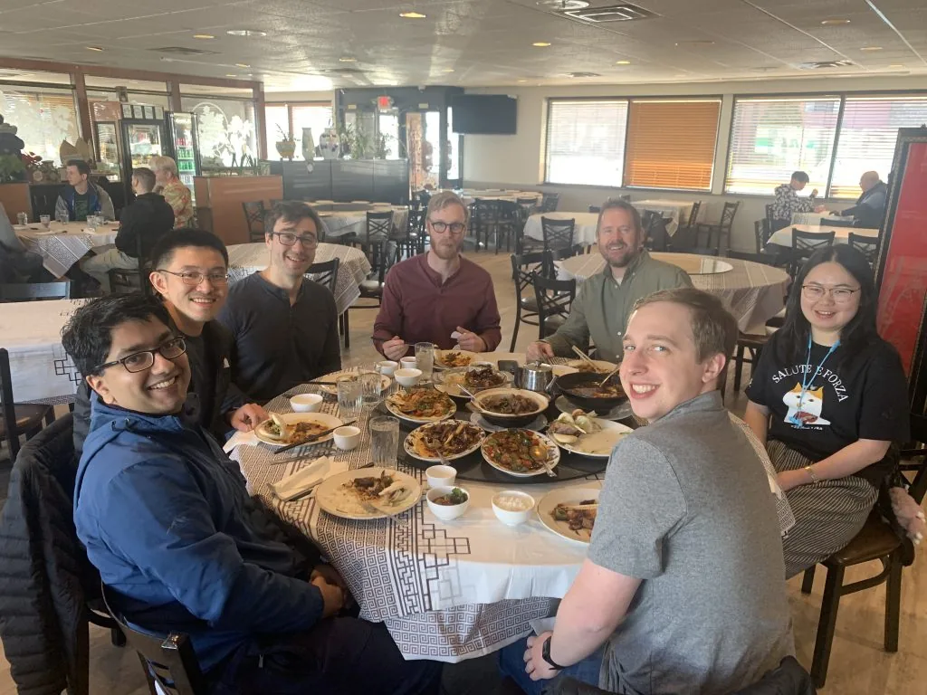 Lab Lunch at Siam Cafe